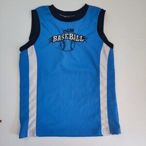 CCM Baseball Jersey boys size S Blue With Graphic Design